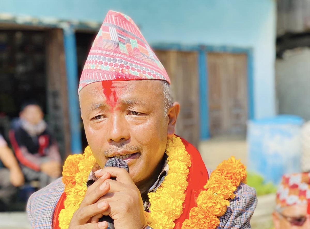 मतदातासँग दोङको वाचा- 'पाँच वर्षभित्र बाह्रै महिना चल्ने सडक बनाउन नसके फिर्ता आउँदिनँ'